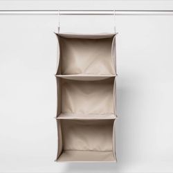 3 Shelf Storage Closet Organizer 