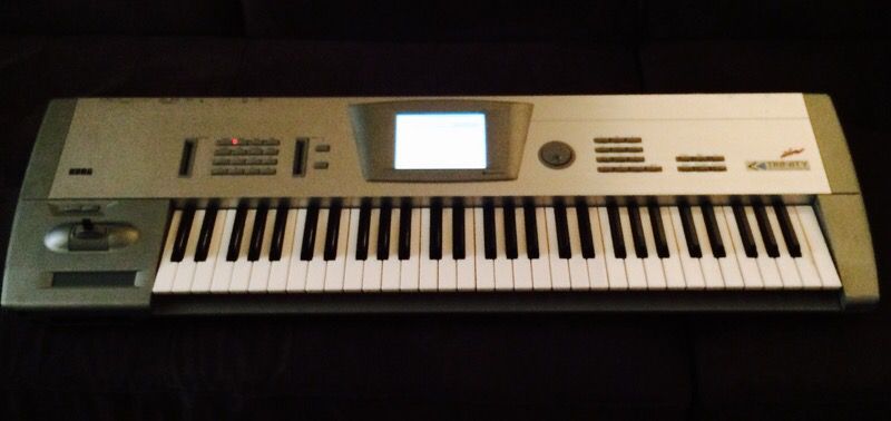 Korg Trinity Plus - 61 Key Synth WORKING/FOR PARTS for Sale in