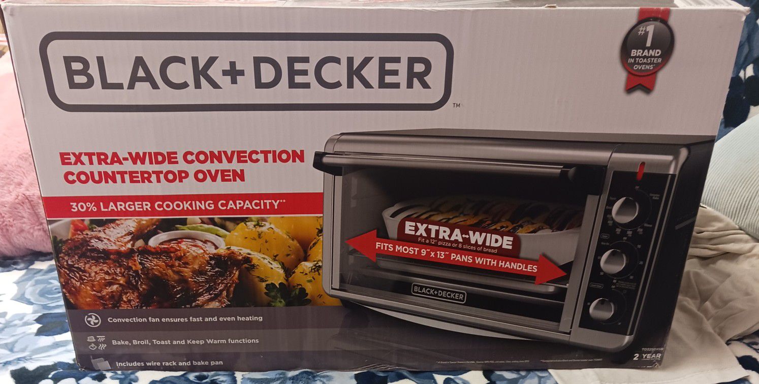 Black + Decker Extra Wide Countertop Convection Oven