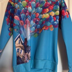 Disney Pixar Up Crewneck Sweatshirt M