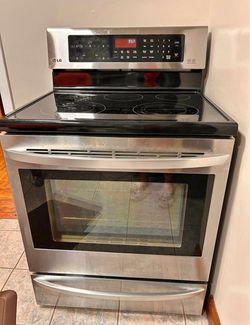 Lg electric smoothtop range