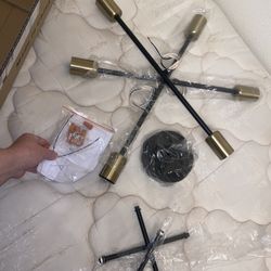 $75- 1 Brand new sputnik style light fixture- (I have other kinds/styles available Brand new As Well !) Pick up in yakima near fred meyers-  $ 75-1 Lá