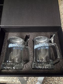 Collectible Beer Stein mugs from Oktoberfest