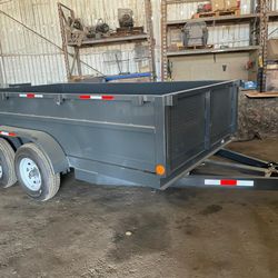 8x12x4 Dump Trailer