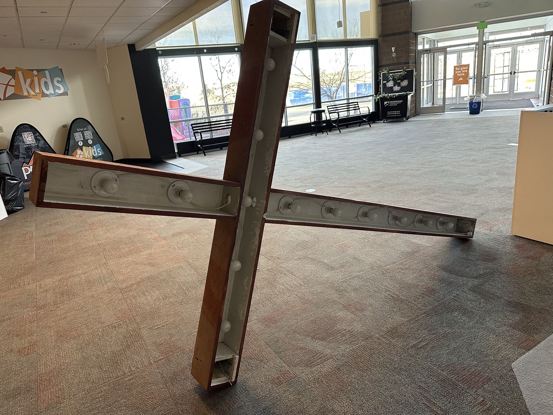 Cross With lights