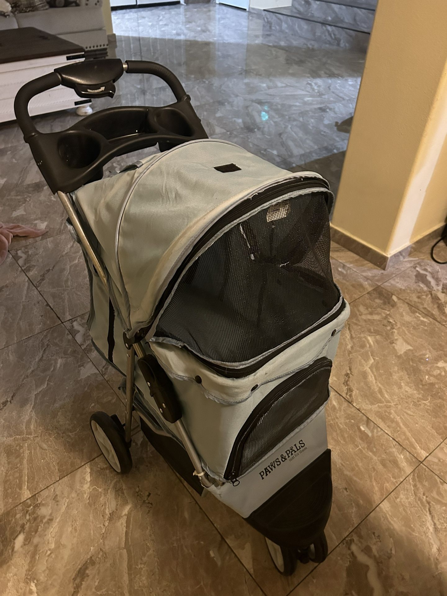 Blue Dog Stroller