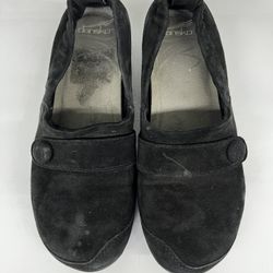 Dansko Black suede Slip On