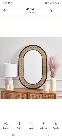 Beautiful wall mirror great for bedroom living room new in box pick up in pomona $45