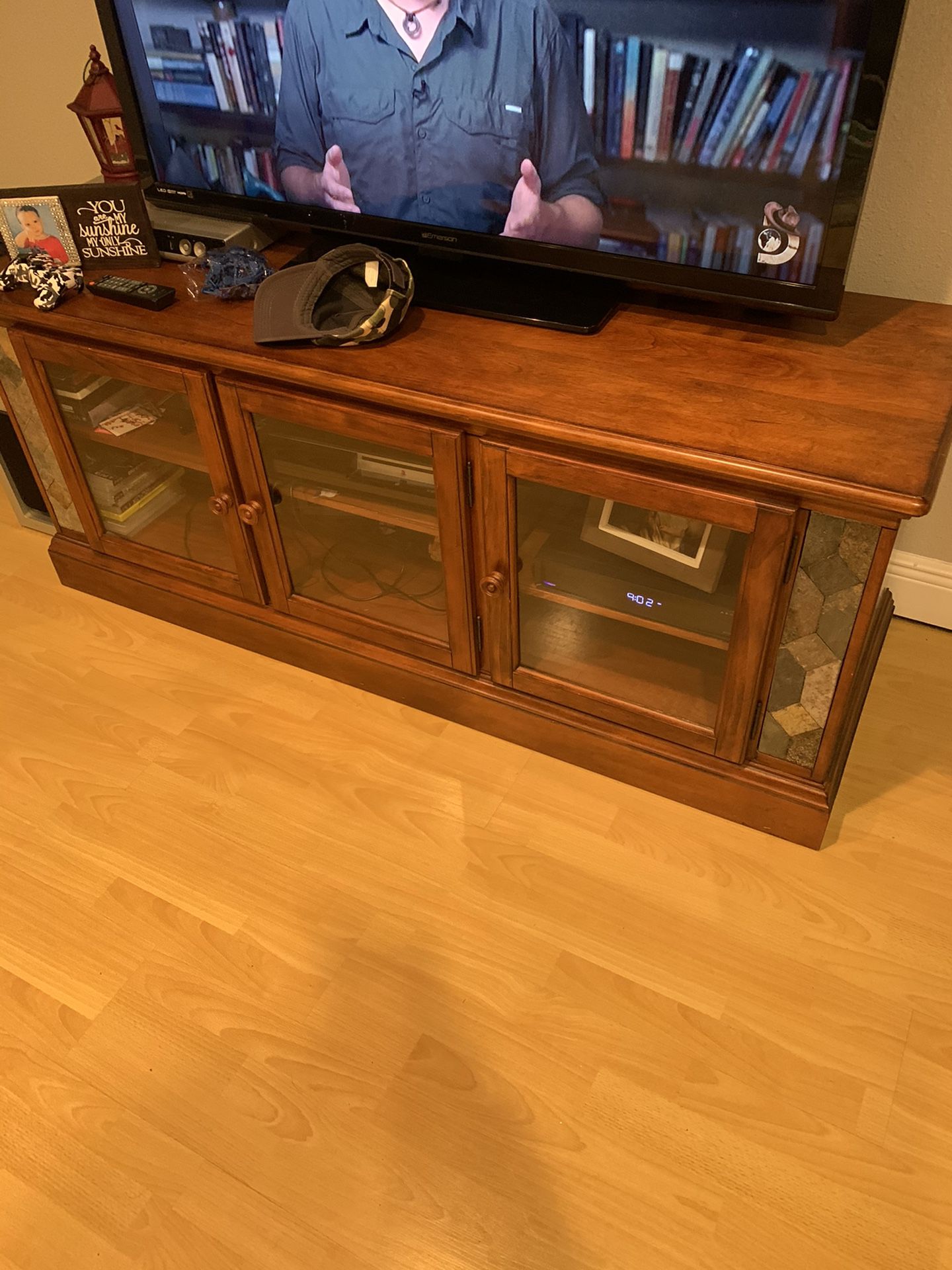 Tv stand. Real wood