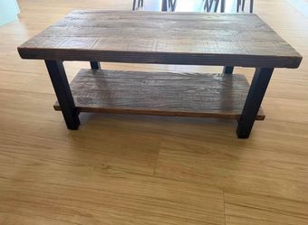 Wood table