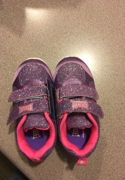 Cute glitter toddler shoes