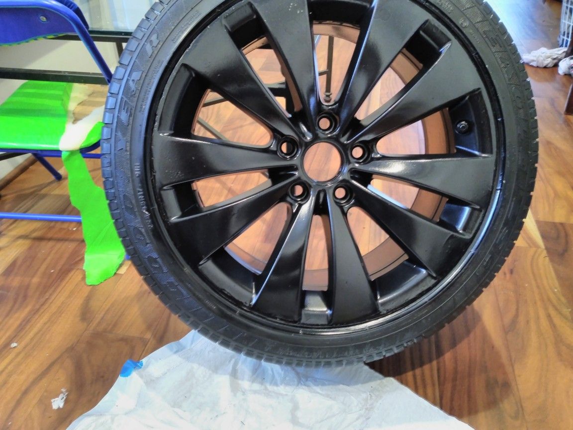 5 lug Black Volkswagen wheels