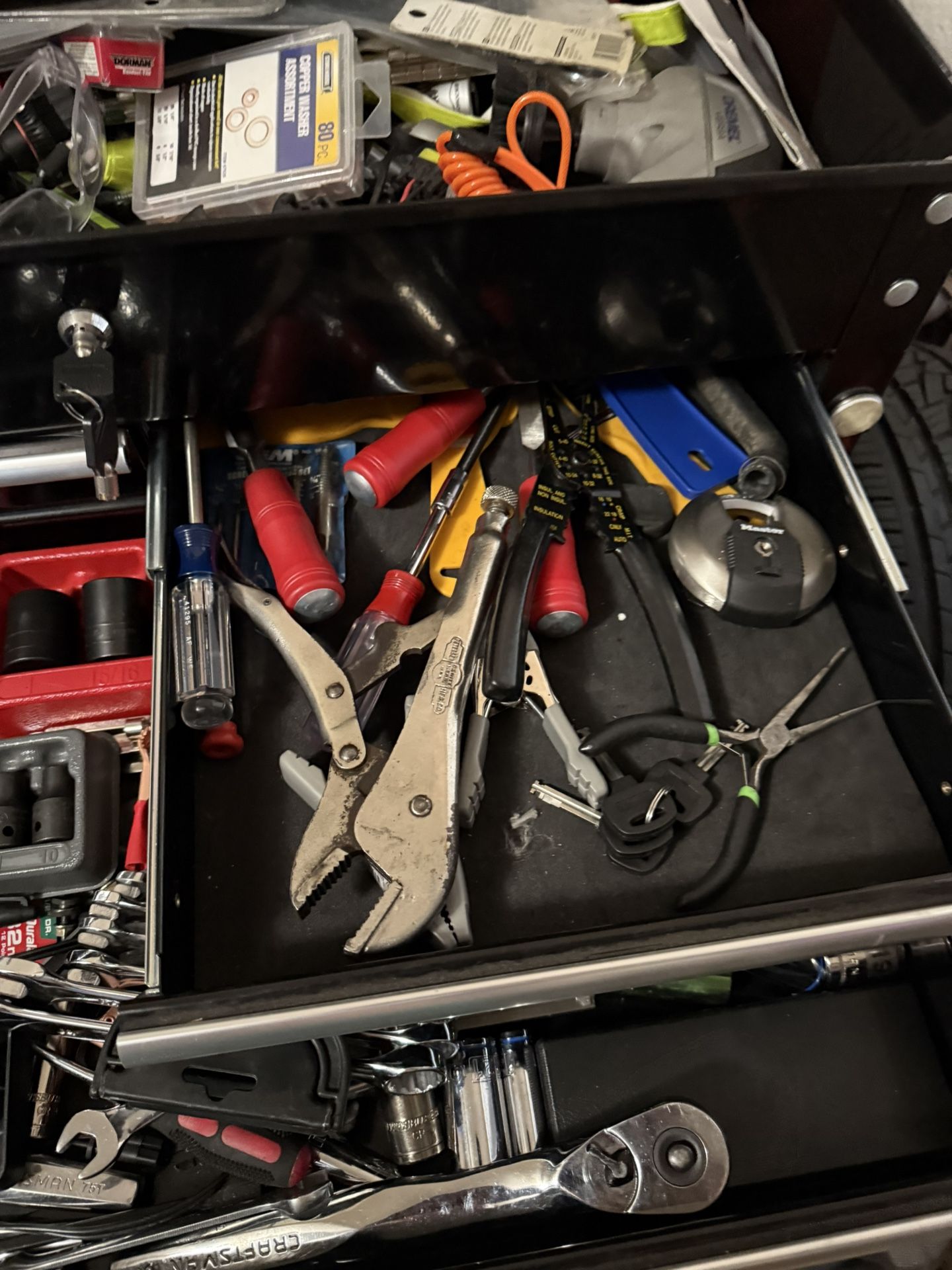 General Tool Box With Everything 