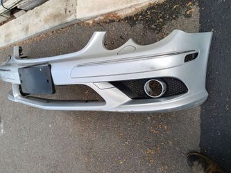 2003-2009 Mercedes CLK350 (CLK Series) front bumper with accessories (AMG Edition)