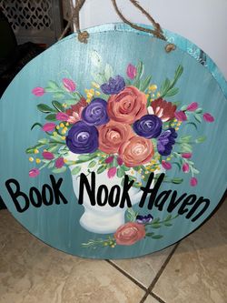 Hand painted sign