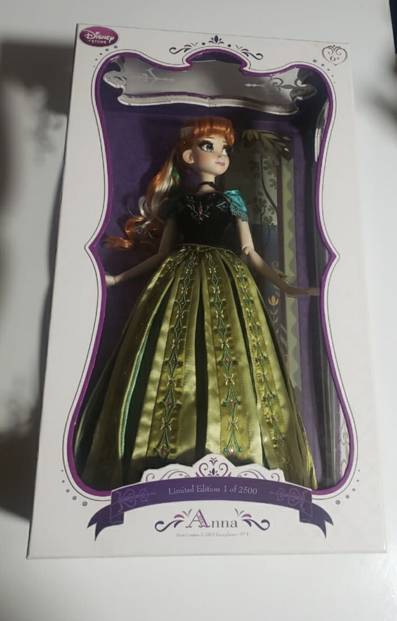 Disney Limited Doll 17" Anna Frozen Coronation LE 2500