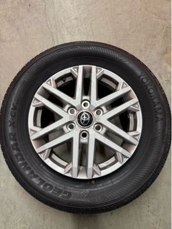 Toyota rims wheels tires set