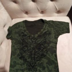Army Camo Affliction Shirt