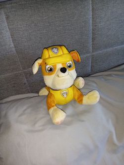 PAW Patrol Rubble Plush Stuffed Animal