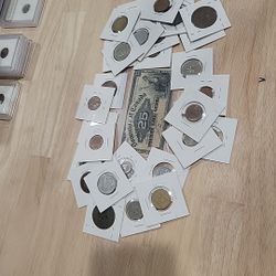 Coin Lot Of Foreign Coins