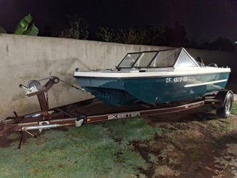 Boat and trailer