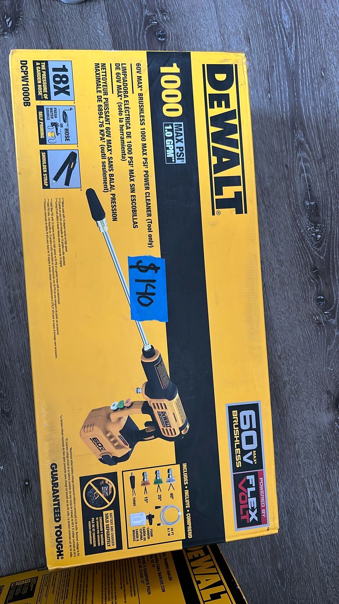 Brushless Power Cleaner, Tool Only