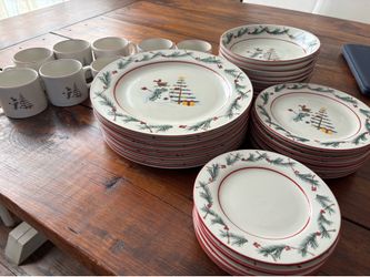 Farberware Holiday Snowman Dish Set