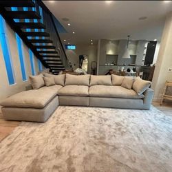 SMOOTH BRAND NEW GREY MODULAR SECTIONAL SAME DAY DELIVERY 