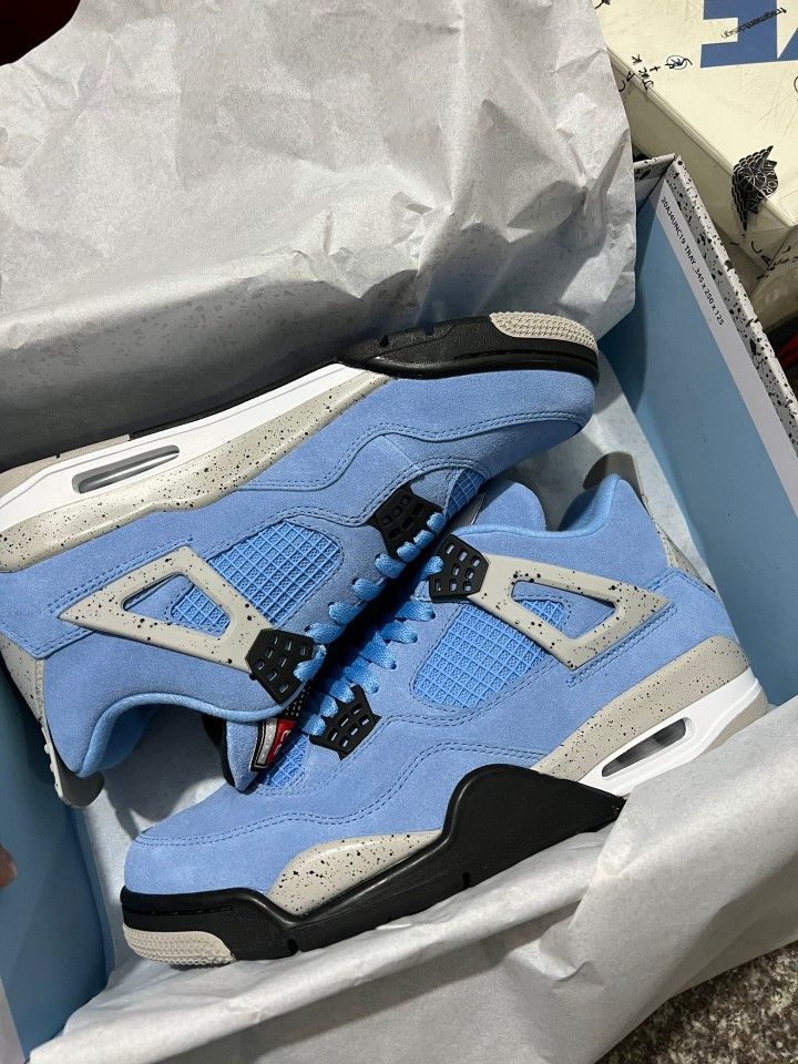 Air jordan 4s  unc blue more colors available   