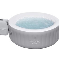 Bestway St. Lucia SaluSpa 2 to 3 Person Inflatable Round Outdoor Hot Tub 
