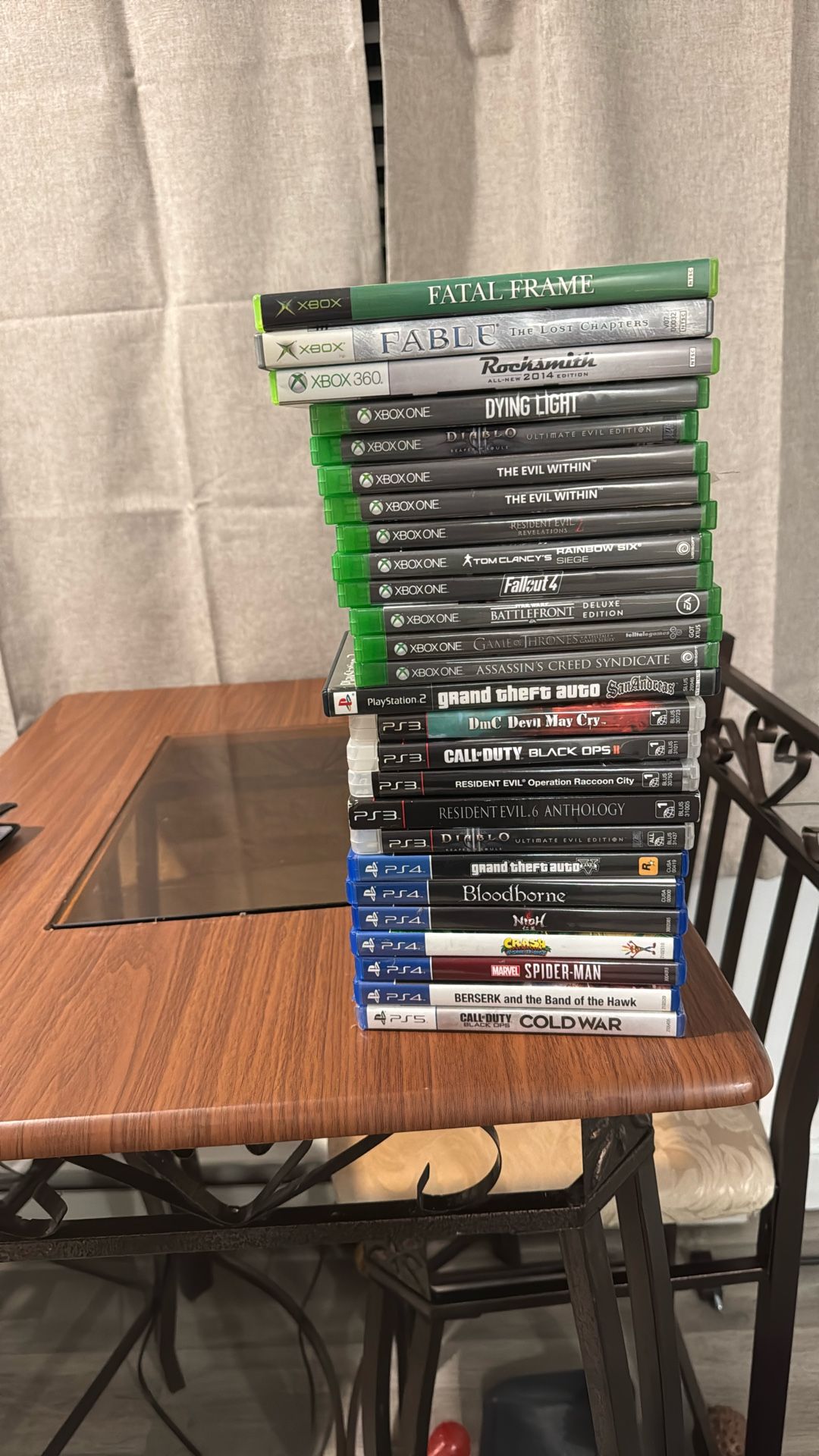 Various games