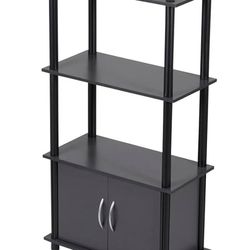 Brand New 3 Tier Shelf With Cabinet