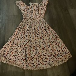 Flower Pattern Dress