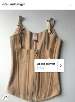 Zip and clip Vest -Medium