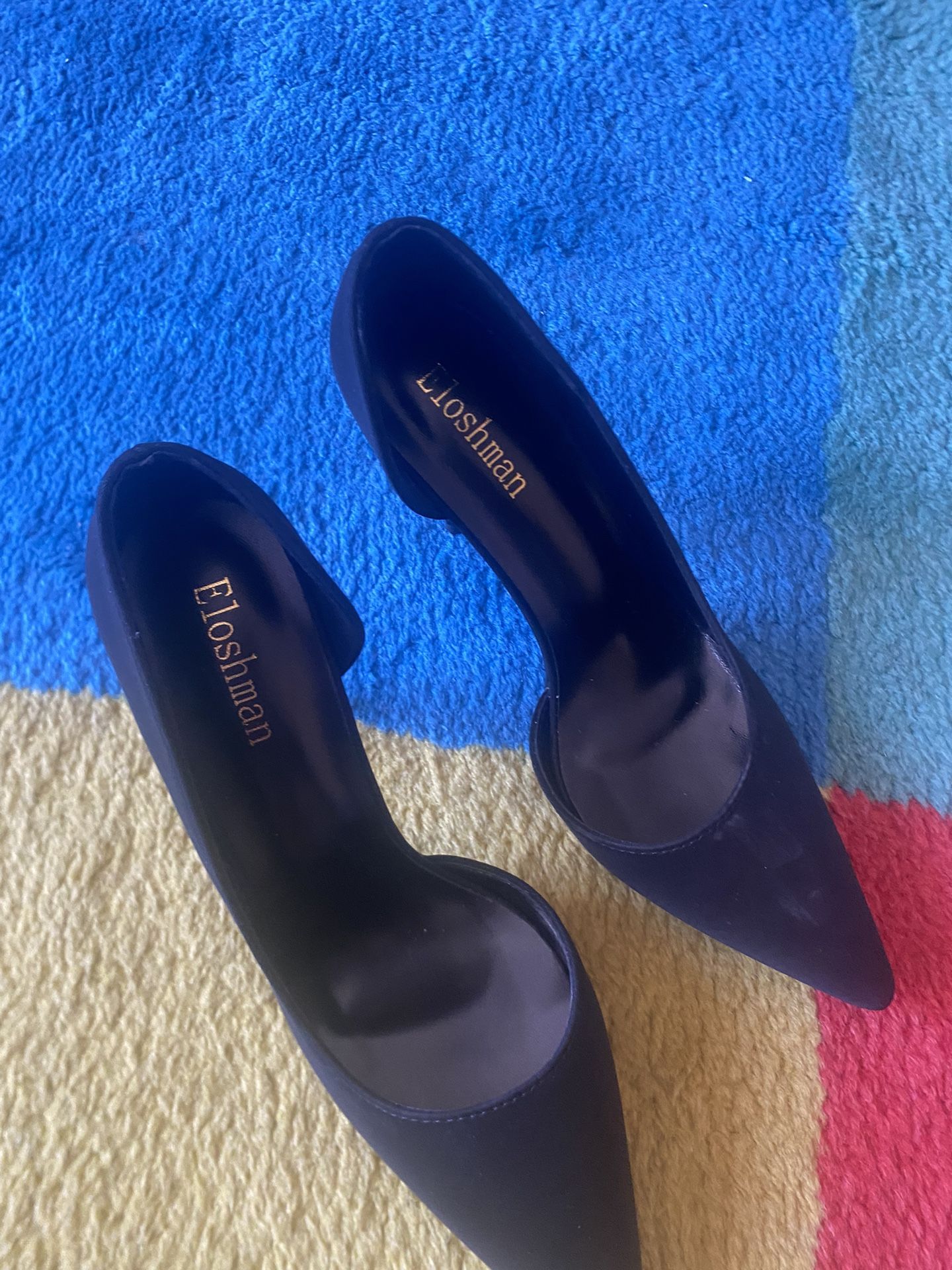 Black High Heels Size 8 1/2