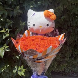 Crochet Hello Kitty Bouquet 