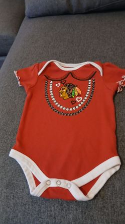 3/6 Months Chicago Blackhawk Onsie