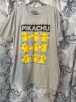 XL Pokémon T-Shirt, Many Moods Of Pikachu