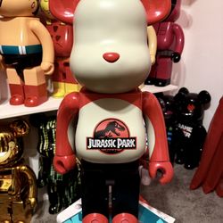 Bearbrick Jurassic Park 1000%