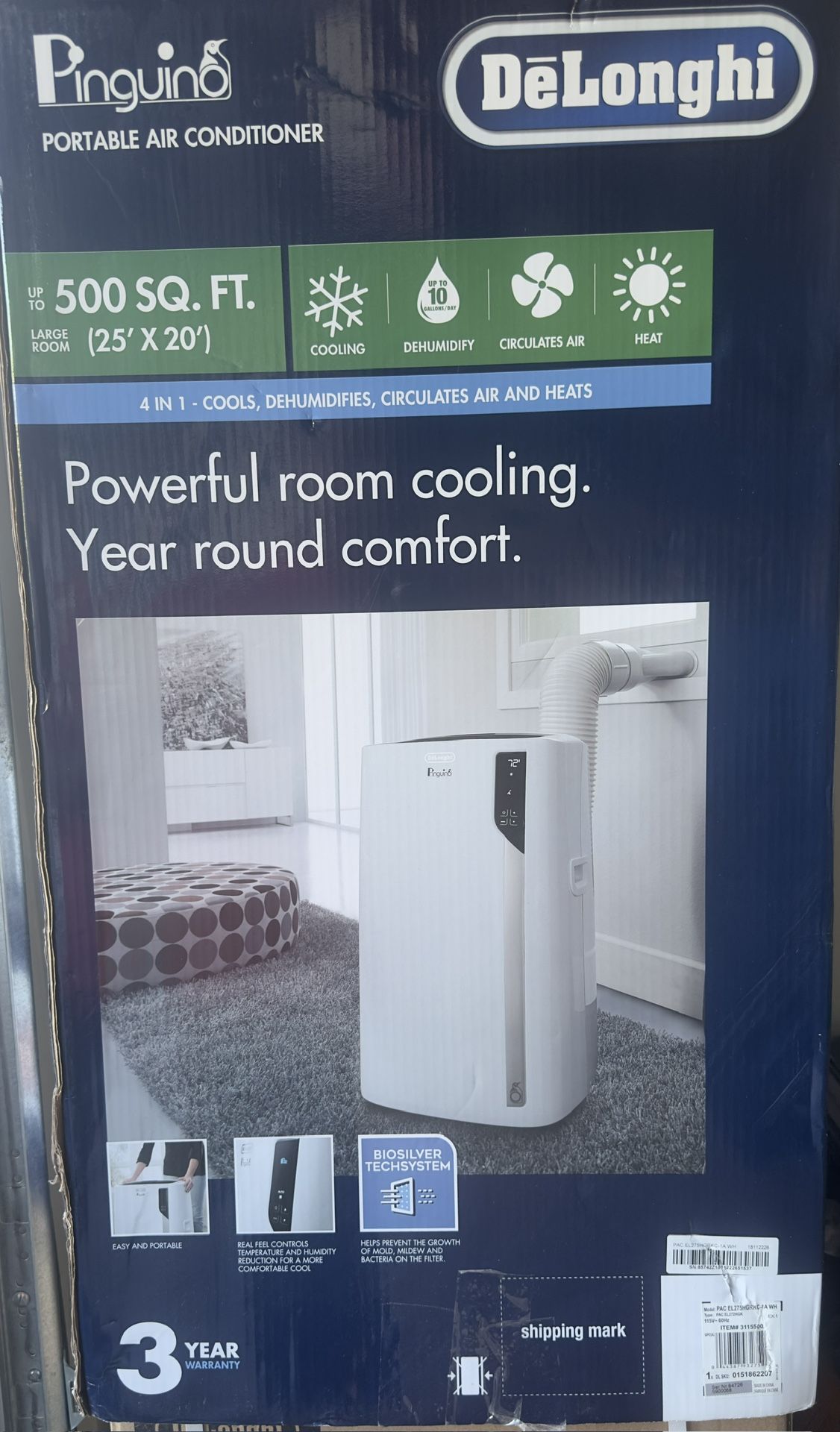 DeLonghi Air conditioner