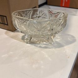 Glass Dish- Vintage 