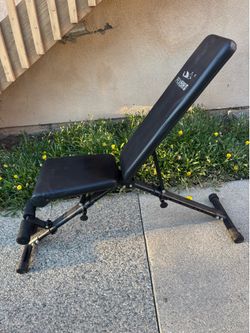 Adjustable weights bench $35 firm