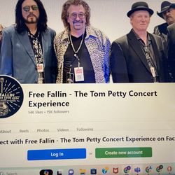 Tom Petty Tribute Band Free Fallin’ Second Row Of Section Ticket