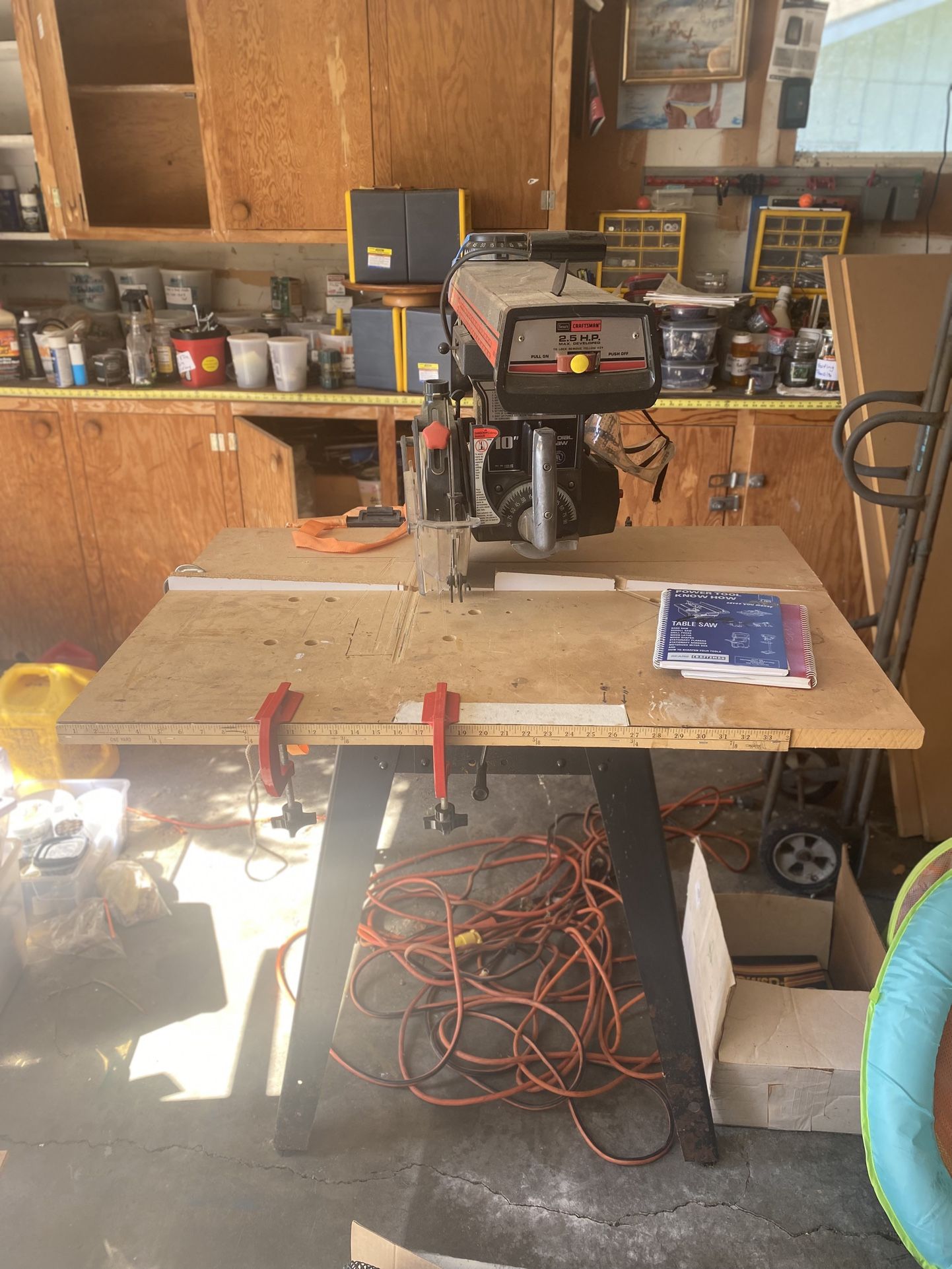 Craftsman Radial Arm Saw. (Estate Sale)