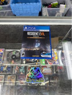 Resident Evil 7 PS4 $25 Gamehogs 11am-7pm
