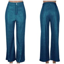 Fashion Women's Shimmer Fabric Pants New Size XXL.