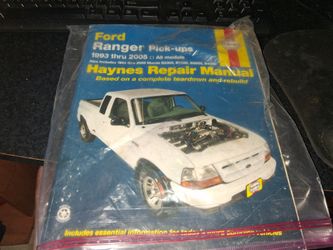 Complete Ford ranger repair book/93 to 2005