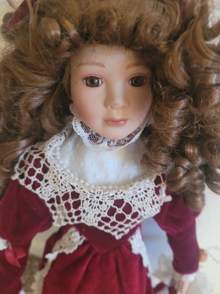 Doll Antique Percalin 