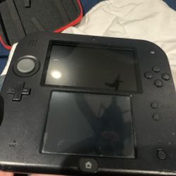 Nintendo DS2 With Games And Case Charger