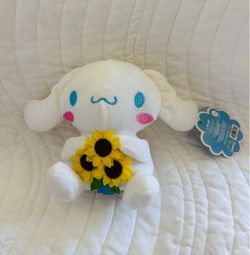 Sanrio Hello Kitty & Friends Spring Bouquet Edition Cinnamonroll Plush 6”